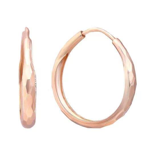 Серьги-конго из золота