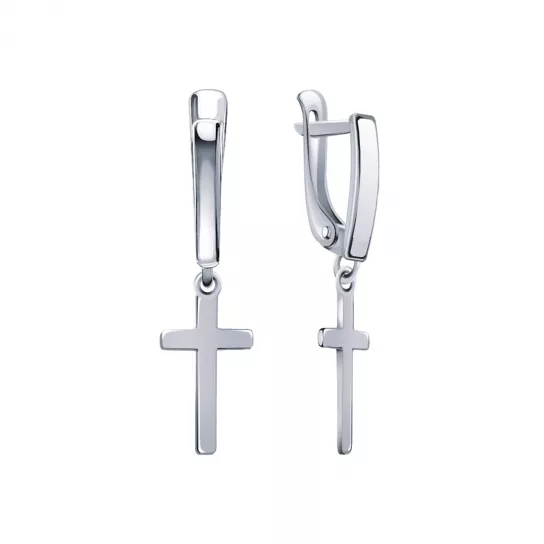 Серьги из серебра