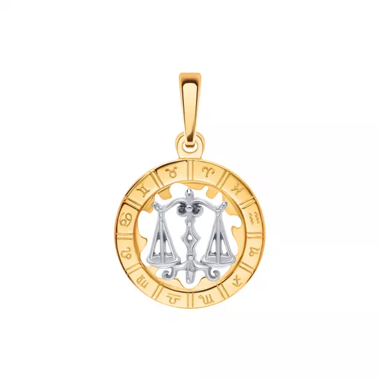 Подвеска зодиак из золота