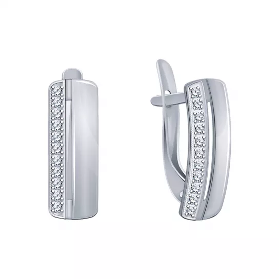 Серьги из серебра