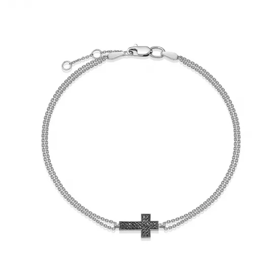 Браслет с бриллиантами из золота