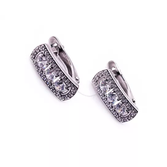 Серьги из серебра