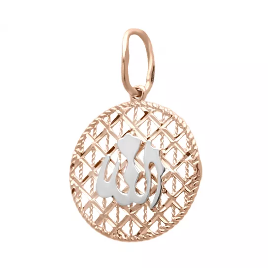 Подвеска мусульманская из золота