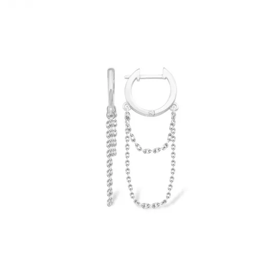 Серьги из серебра