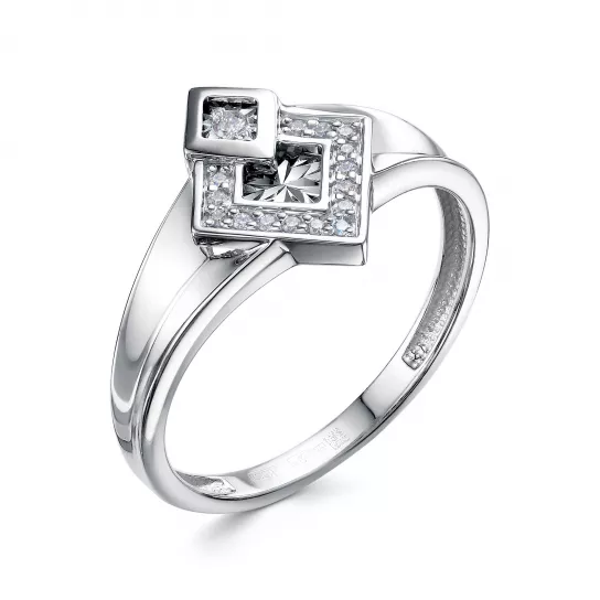 Кольцо с бриллиантами из золота